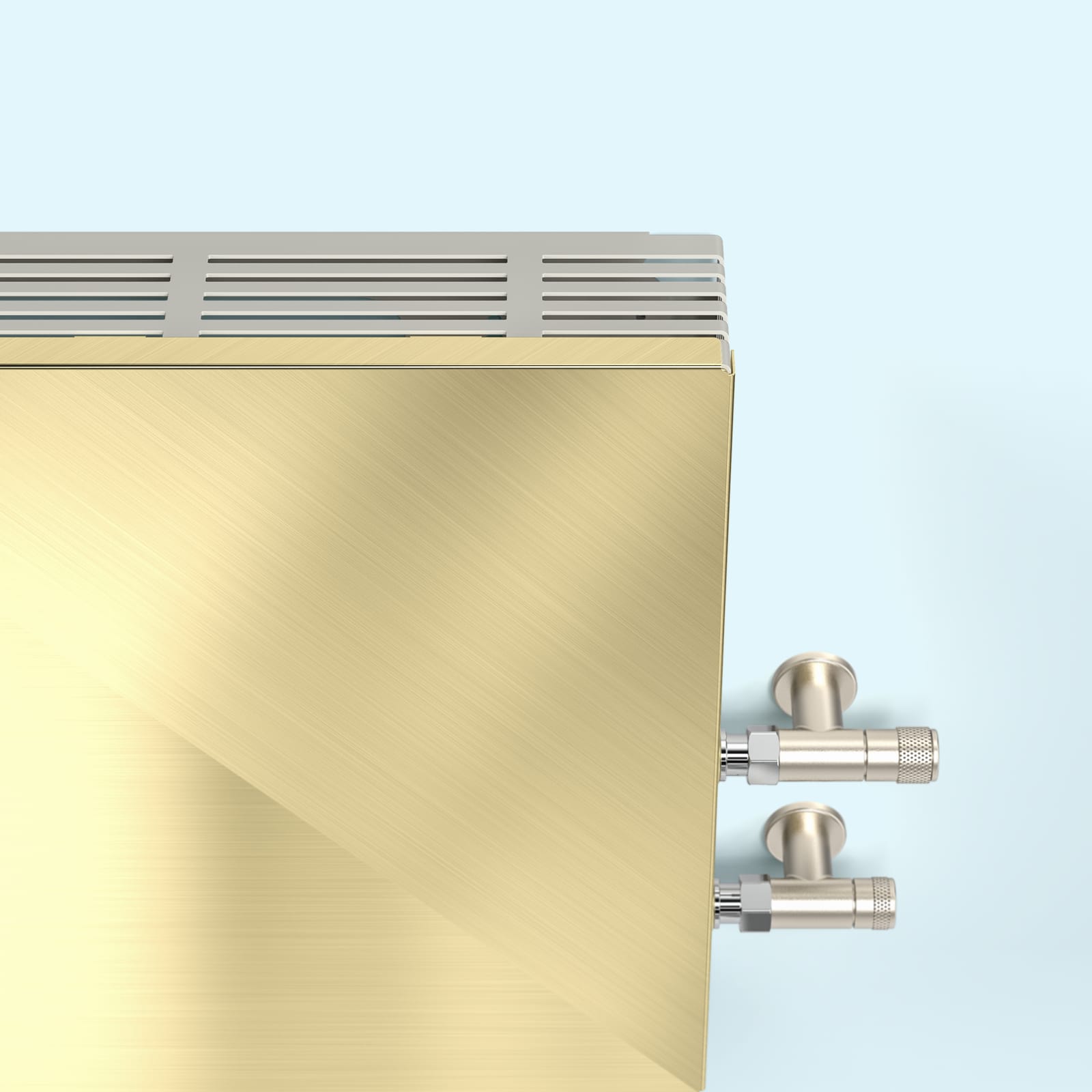 Дизайн радиатор из латуни copperi Anisotropia Br-фото2