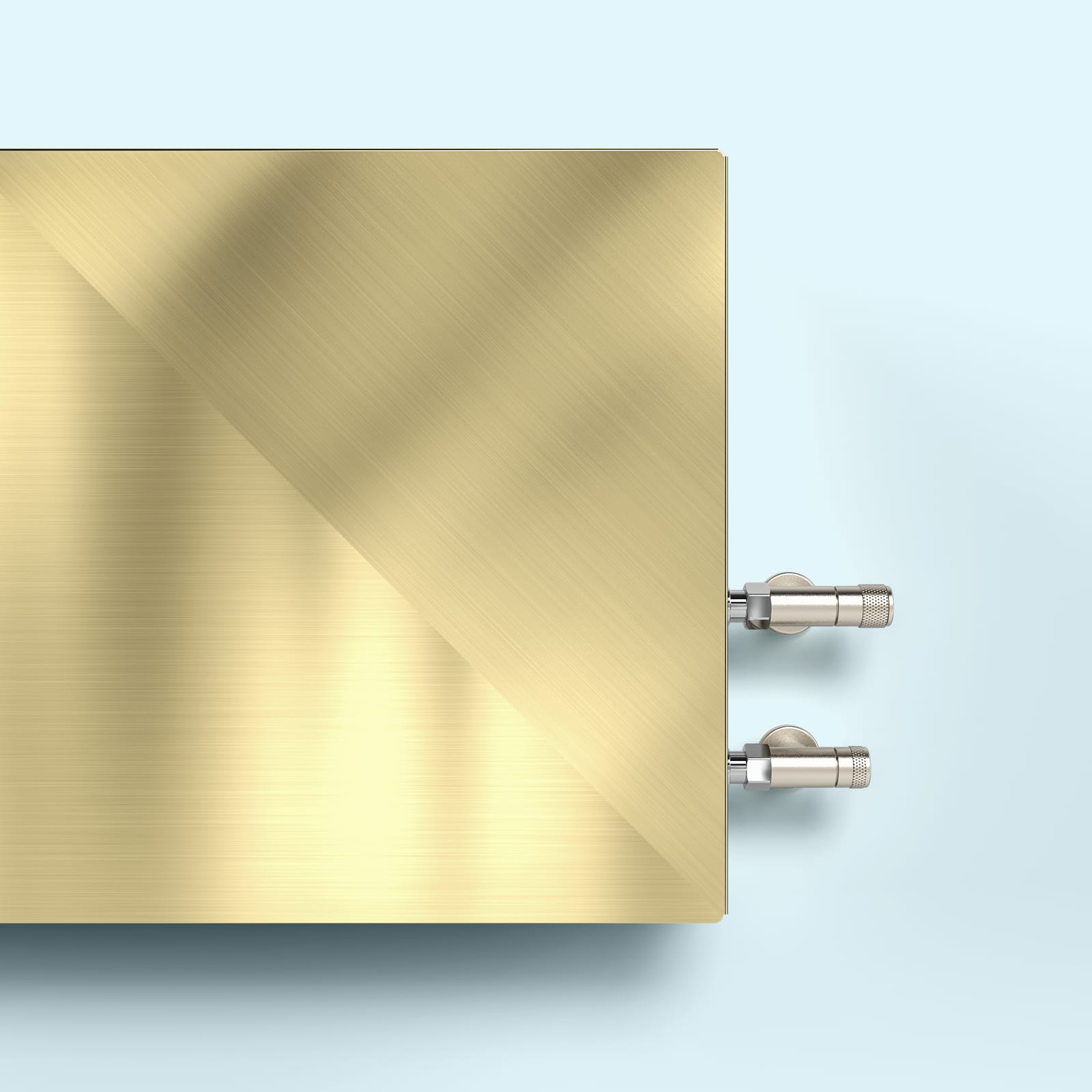 Дизайн радиатор из латуни copperi Anisotropia Br-фото4