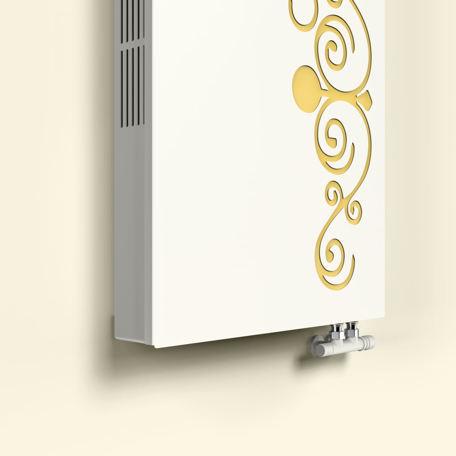 Вертикальный дизайнерский радиатор copperi Duo V-фото5